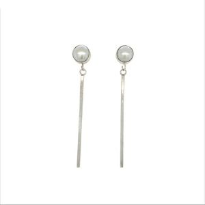 Balaam hand crafted sterling silver earrings